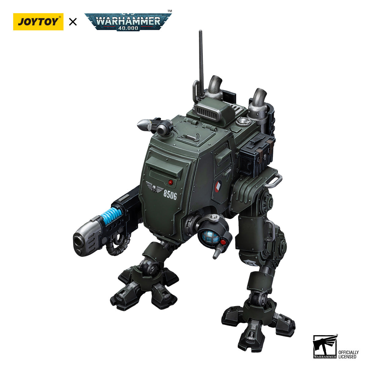 JOYTOY Warhammer 40K Astra Militarum Cadian Armoured Sentinel figure
