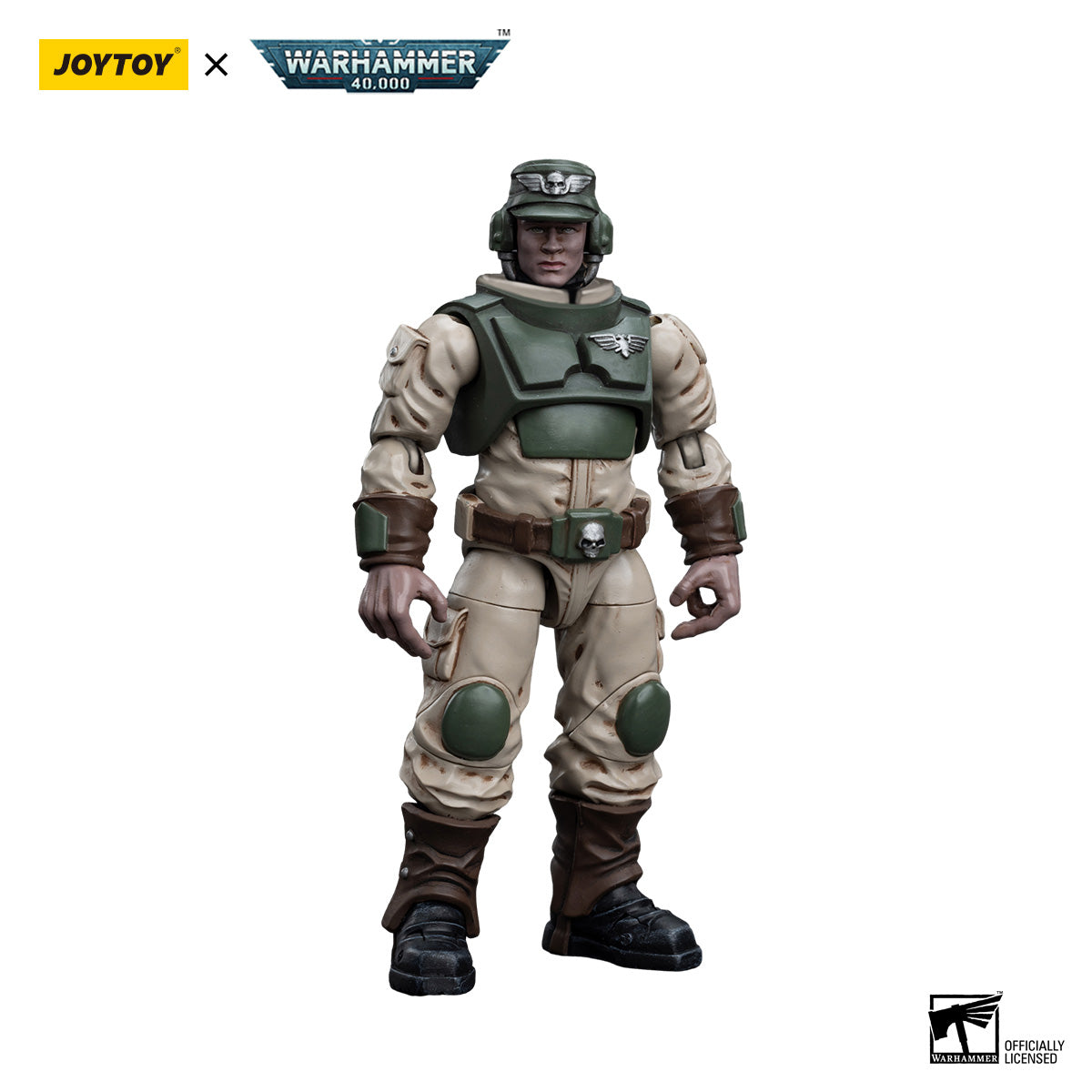 JOYTOY Warhammer 40K Astra Militarum Cadian Armoured Sentinel figure