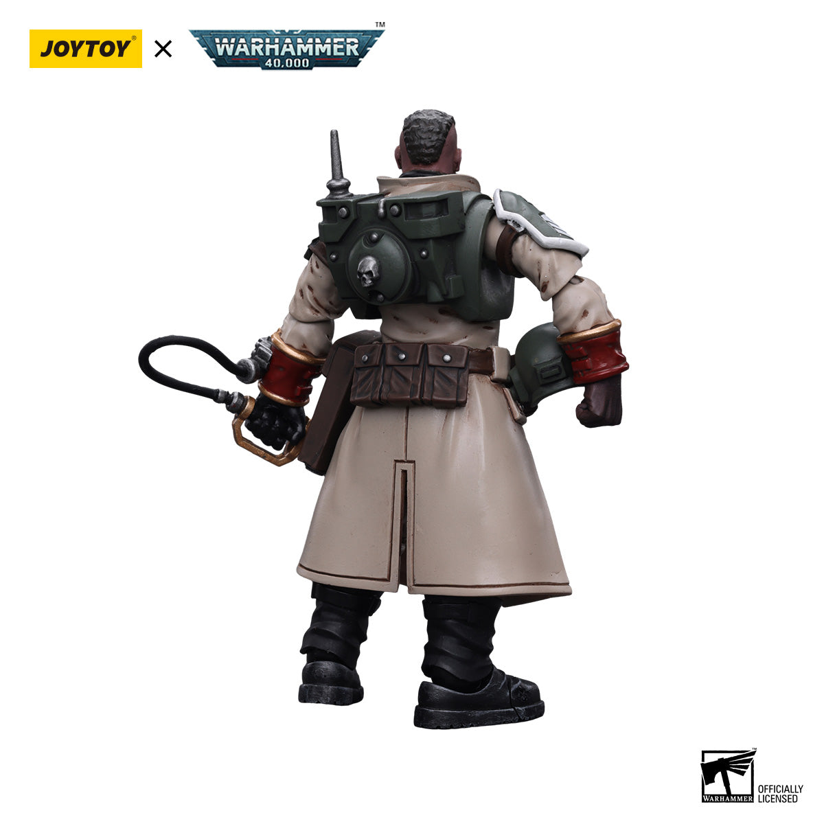 JOYTOY Warhammer 40K Astra Militarum Cadian Command Squad Commander figure
