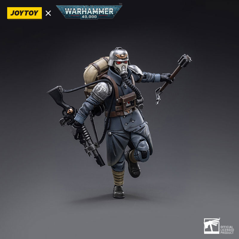 JOYTOY Warhammer 40K Astra Militarum Death Korps of Krieg Veteran Squad Guardsman figure