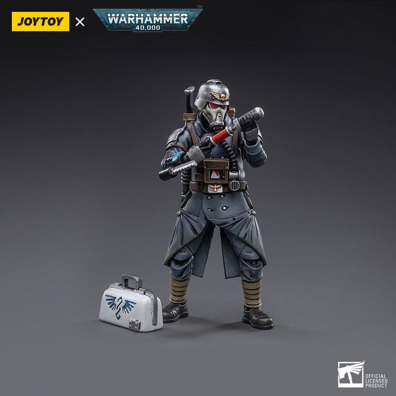 JOYTOY Warhammer 40K Astra Militarum Death Korps of Krieg Veteran Squad Guardsman Medic figure