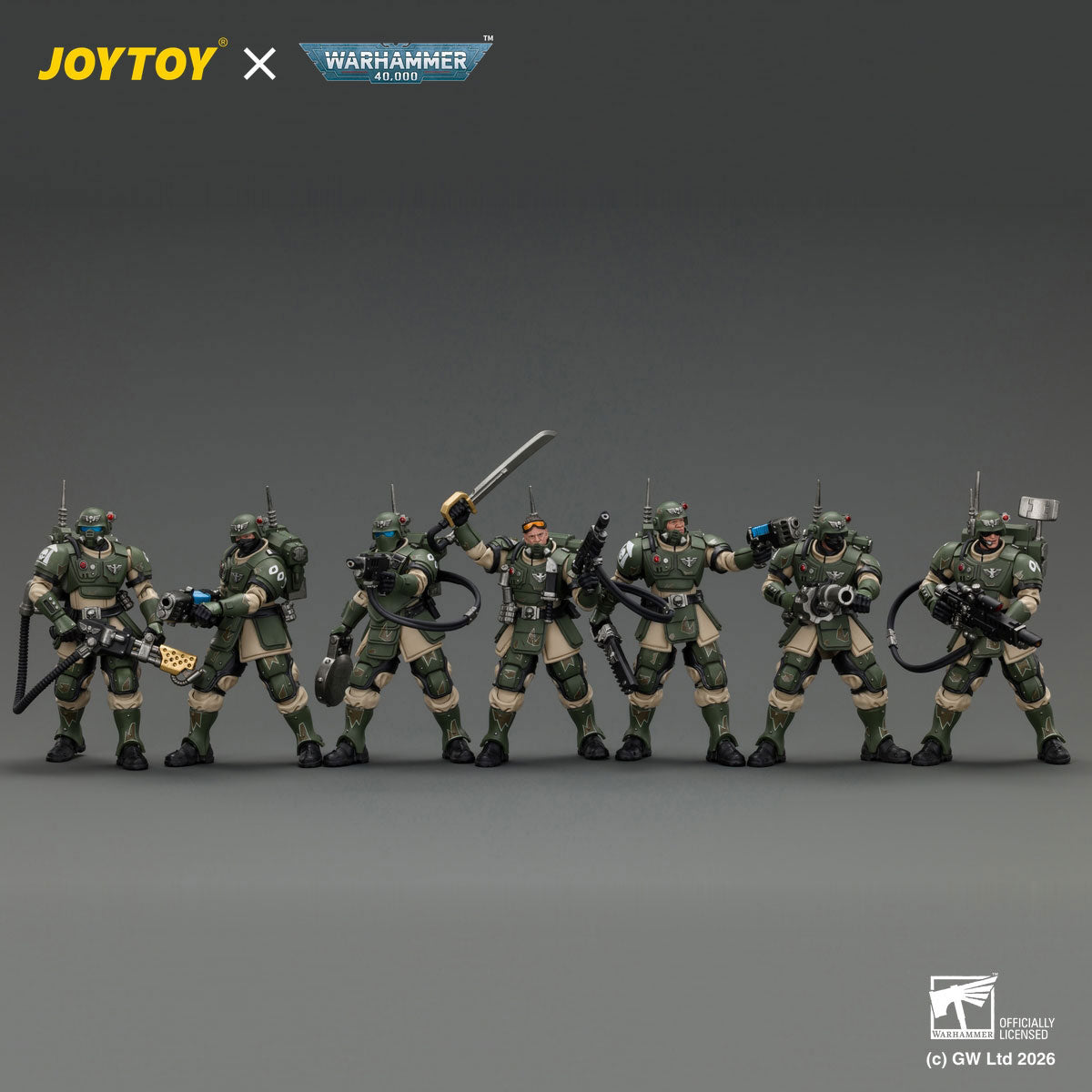 Astra Militarum Kasrkin Squad