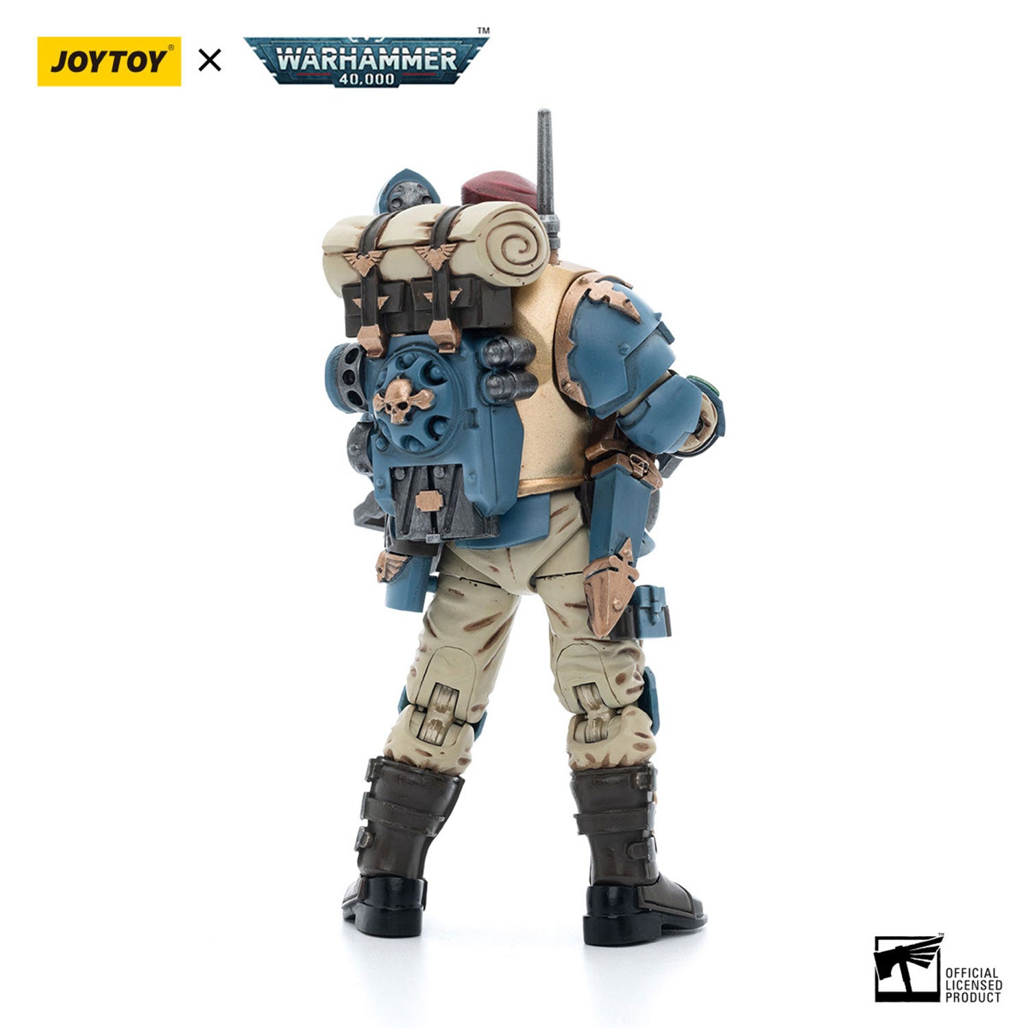 JOYTOY Warhammer 40K Astra Militarum Tempestus Scions Command Squad 55th Kappic Eagles Grenadier figure