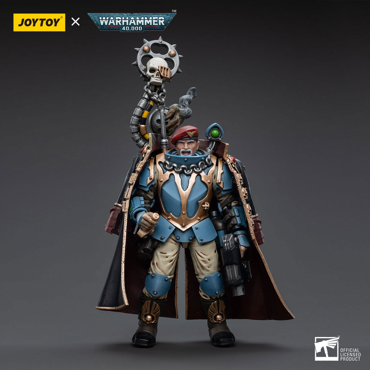 JOYTOY Warhammer 40K Astra Militarum Tempestus Scions Command Squad 55th Kappic Eagles Tempestor Prime figure