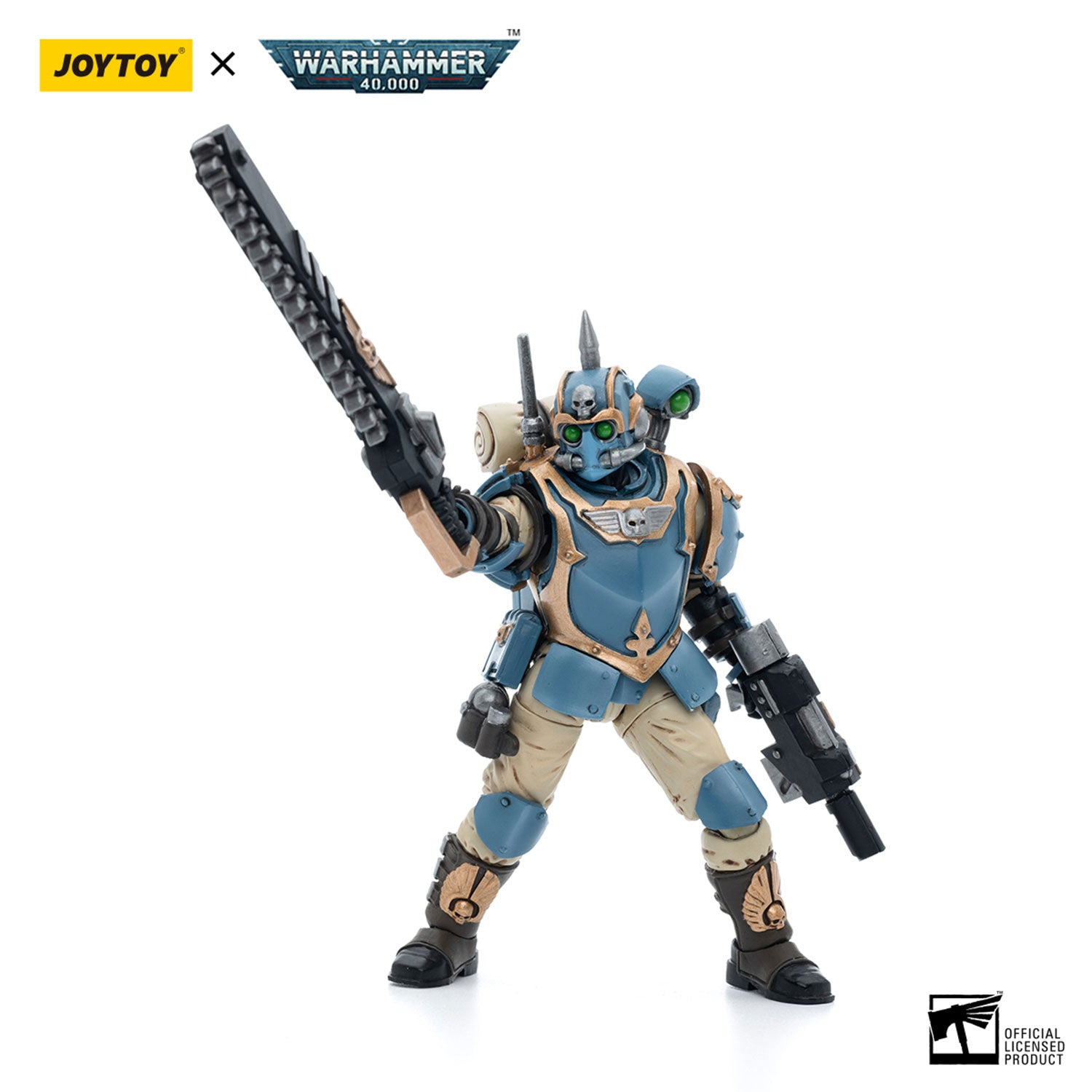 JOYTOY Warhammer 40K Astra Militarum Tempestus Scions Squad 55th Kappic Eagles Tempestor figure