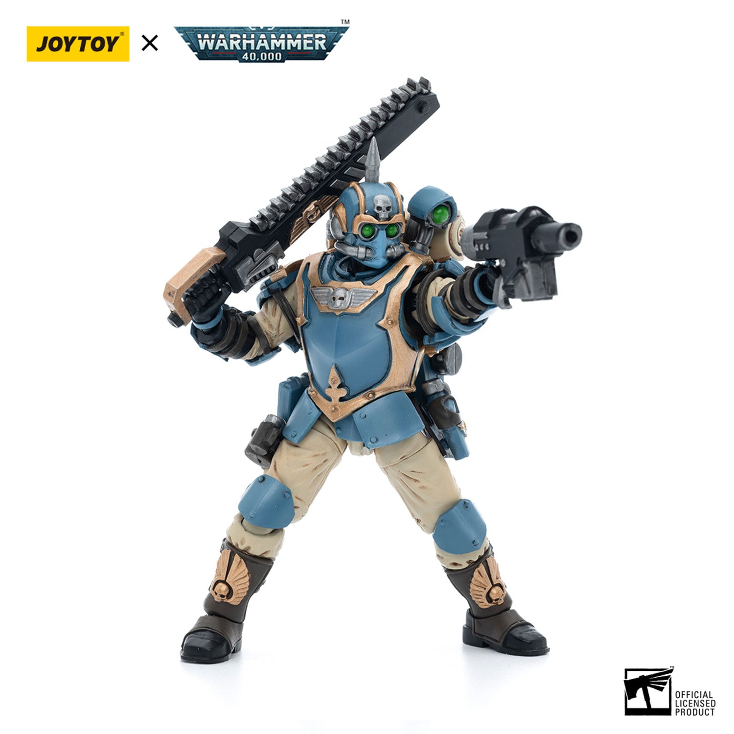 JOYTOY Warhammer 40K Astra Militarum Tempestus Scions Squad 55th Kappic Eagles Tempestor figure