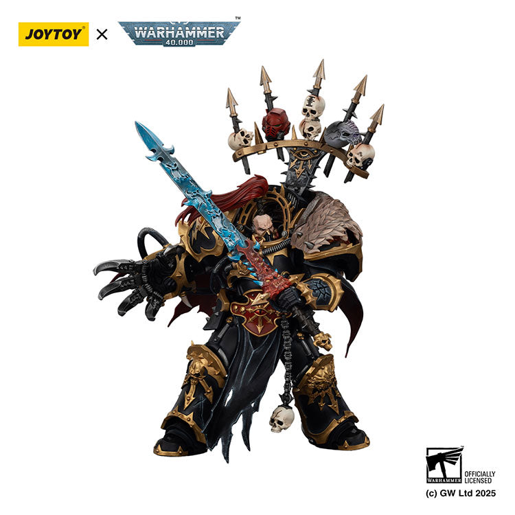 JOYTOY Warhammer 40K Black Legion Abaddon the Despoiler figure