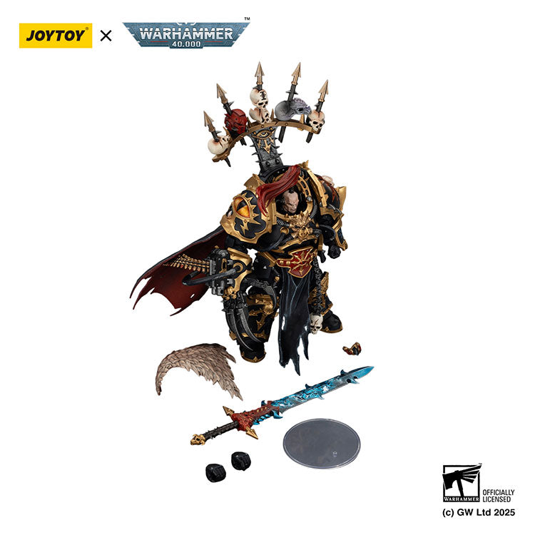 JOYTOY Warhammer 40K Black Legion Abaddon the Despoiler figure