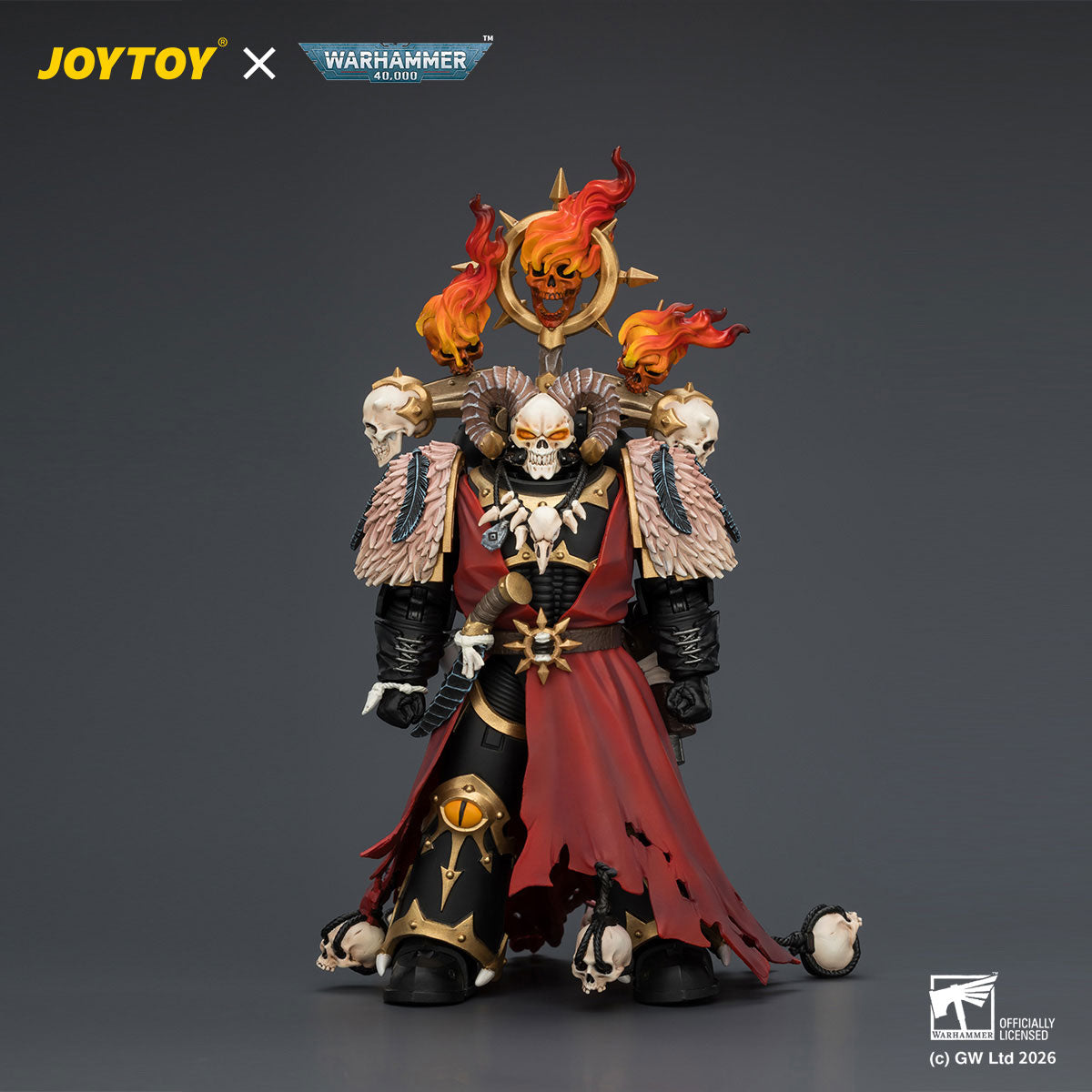 JOYTOY Warhammer 40K Black Legion Master of Possession figure
