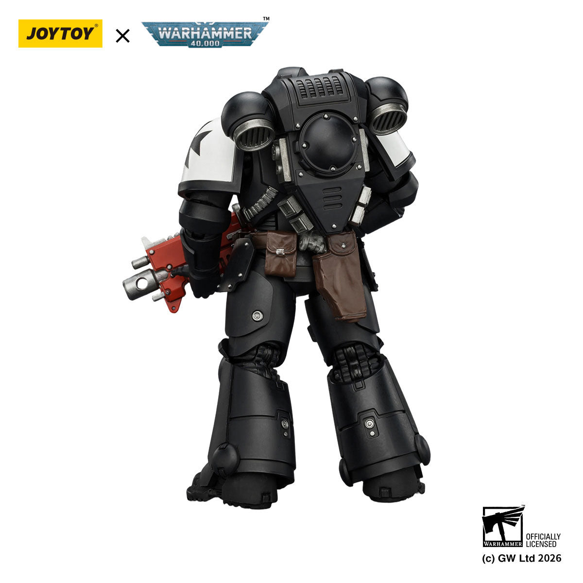JOYTOY Warhammer 40K Black Templars Intercessor figure