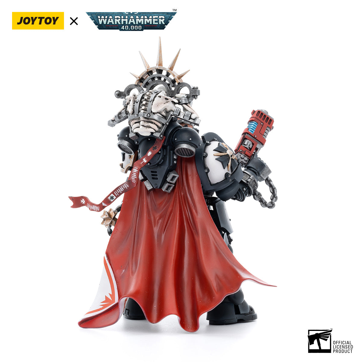JOYTOY Warhammer 40K Black Templars Marshal Baldeckrath figure