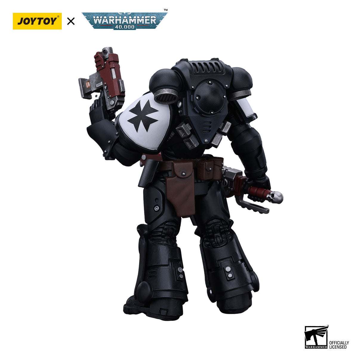 JOYTOY Warhammer 40K Black Templars Outriders Brother Valtus figure