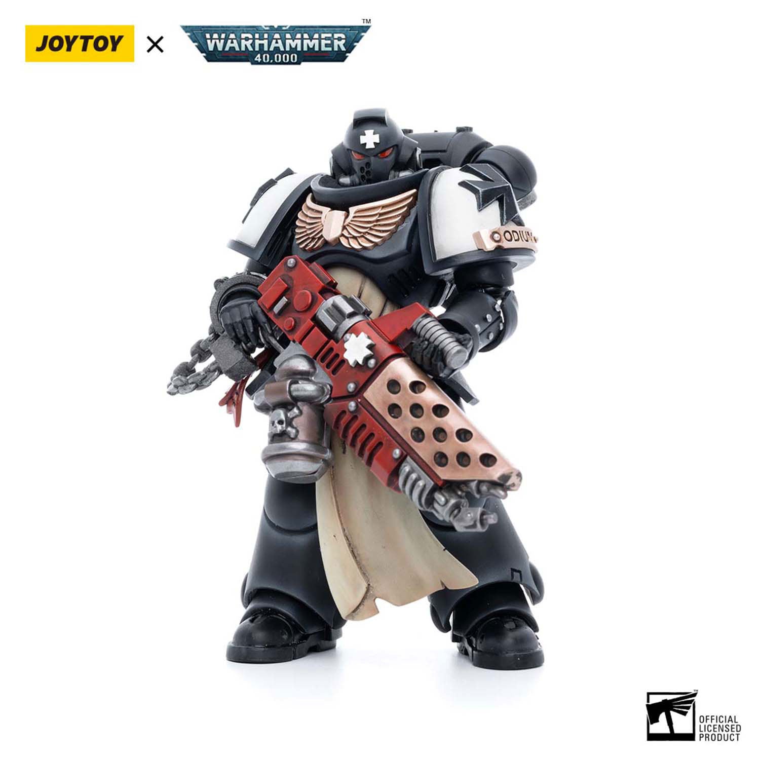 JOYTOY Warhammer 40K Black Templars Primaris Crusader Squad figure