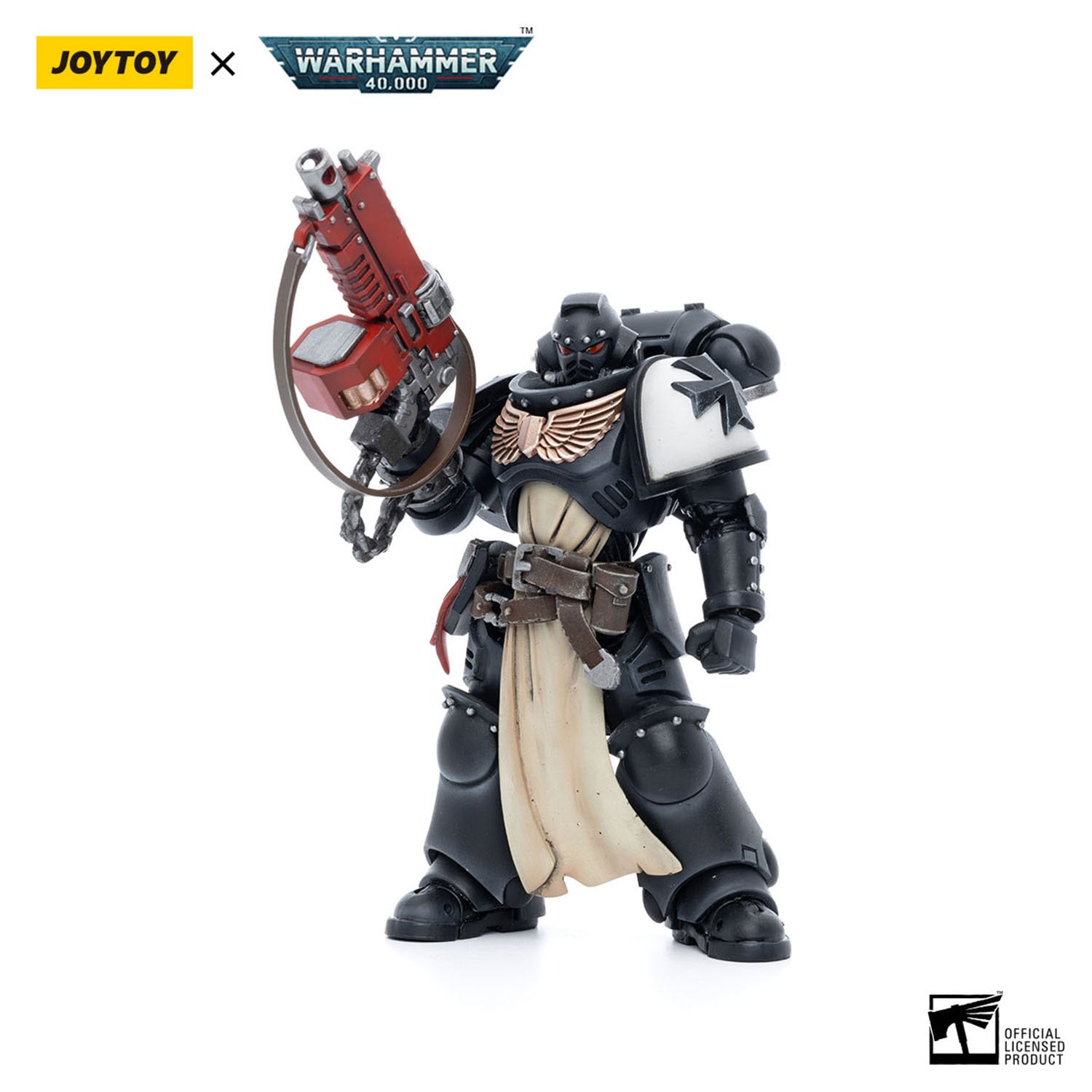 JOYTOY Warhammer 40K Black Templars Primaris Crusader Squad figure