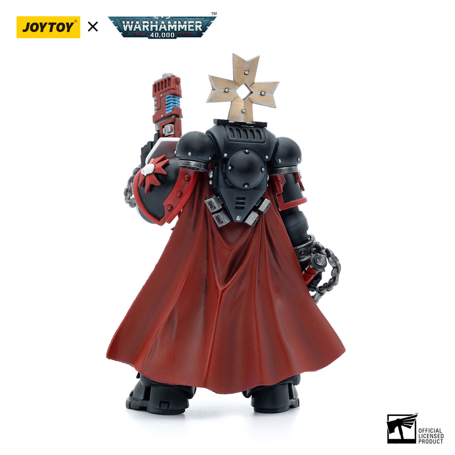 JOYTOY Warhammer 40K Black Templars Sword Brethren Brother Dragen figure