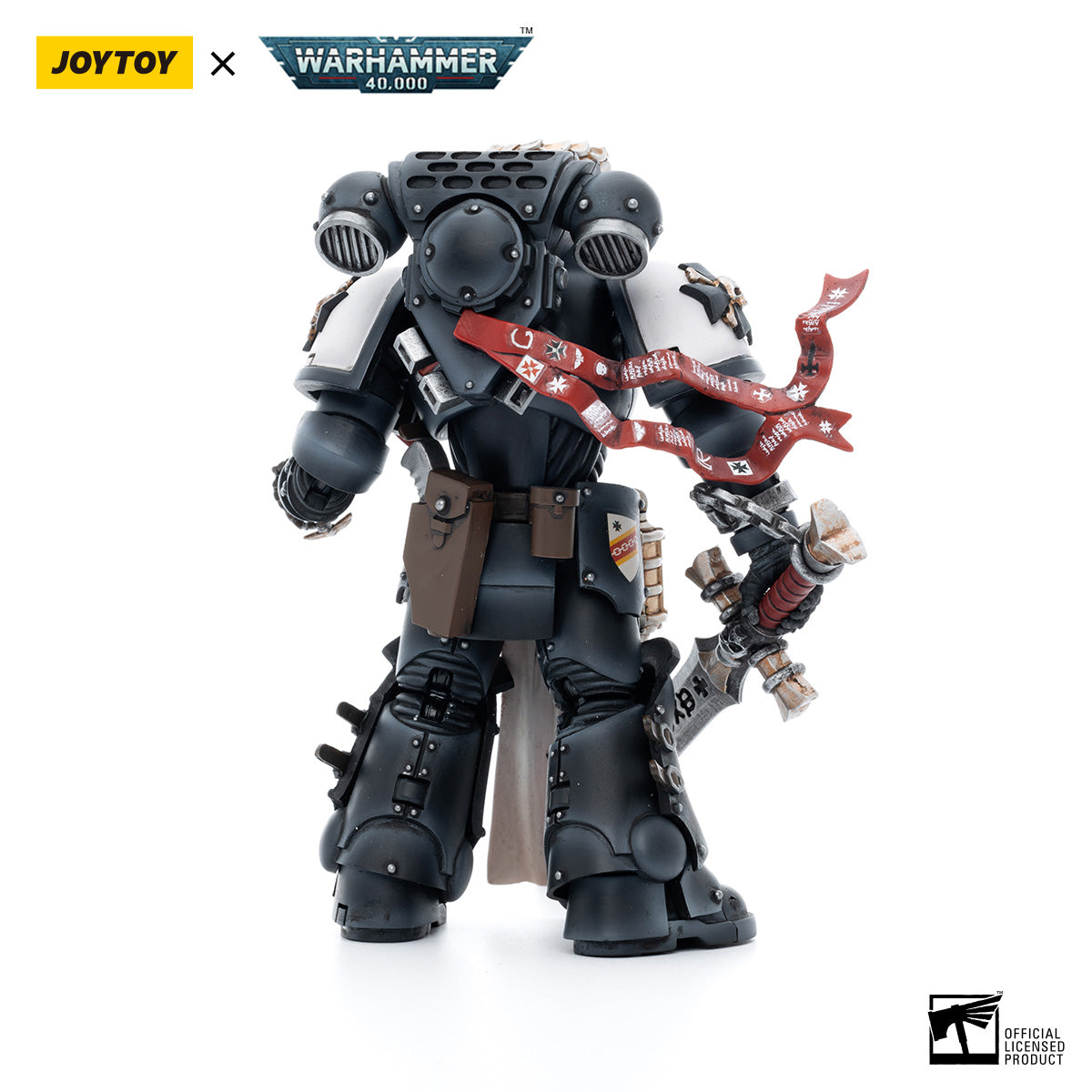 JOYTOY Warhammer 40K Black Templars The Emperors Champion Rolantus figure