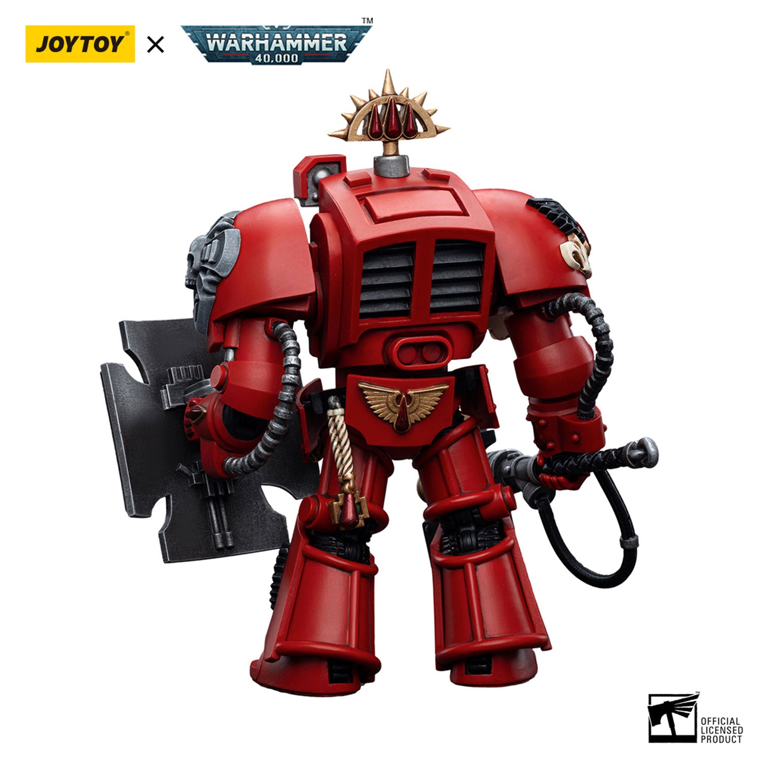 JOYTOY Warhammer 40K Blood Angels Assault Terminators Brother Taelon figure