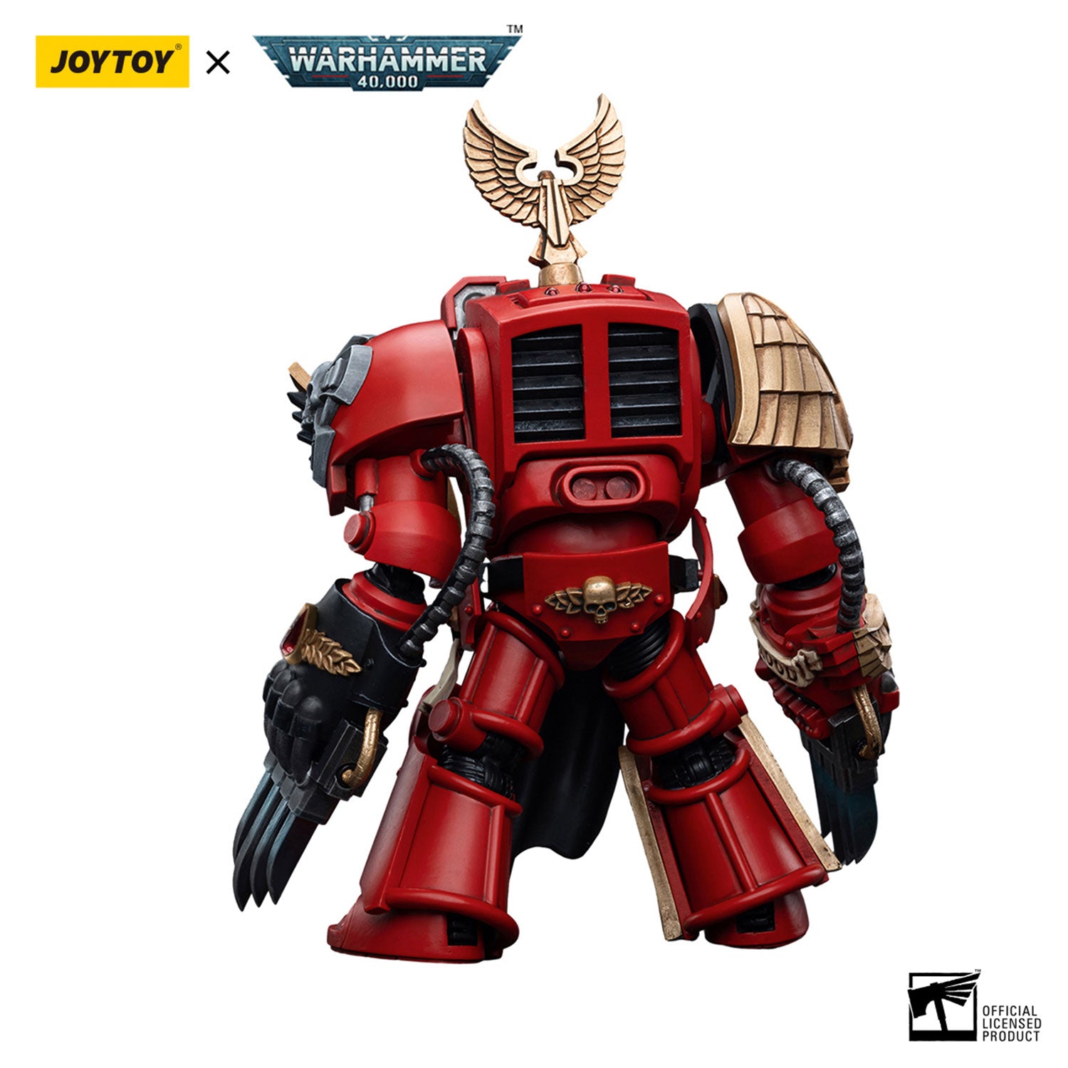 JOYTOY Warhammer 40K Blood Angels Assault Terminators Sergeant Santoro figure