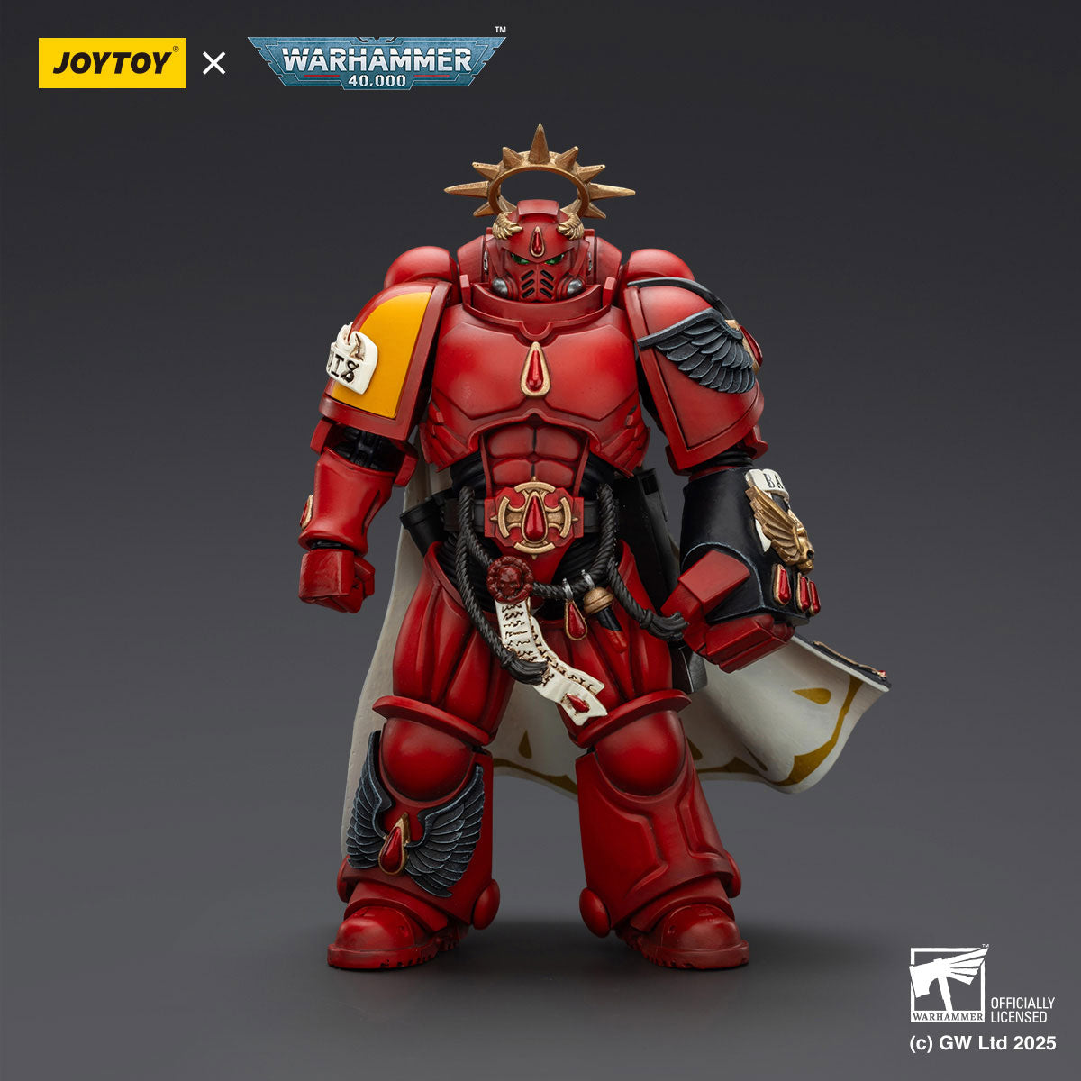 JOYTOY Warhammer 40K Blood Angels Captain figure