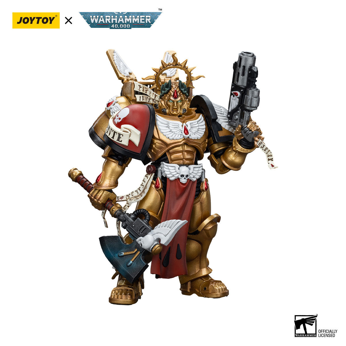 JOYTOY Warhammer 40K Blood Angels Commander Dante figure