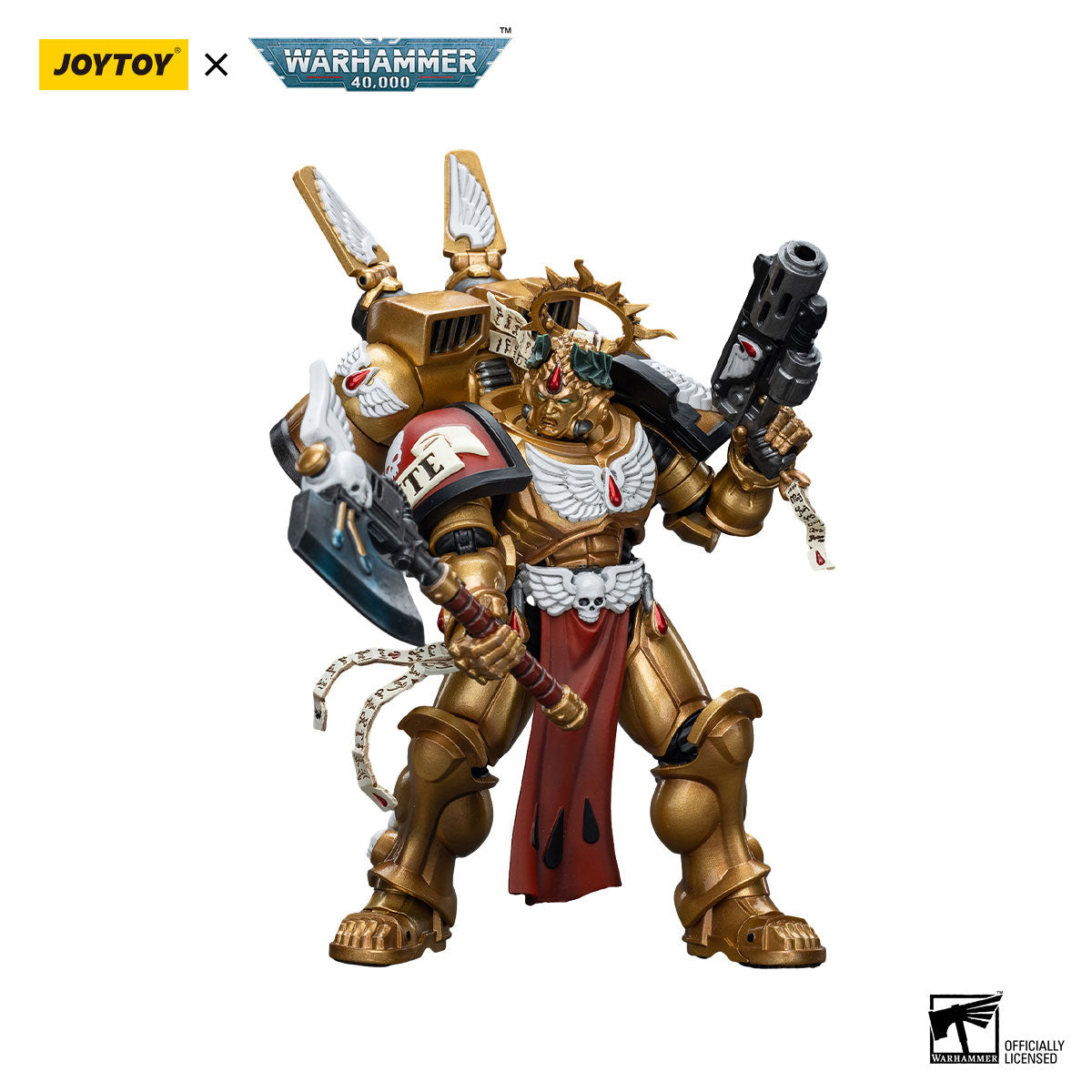 JOYTOY Warhammer 40K Blood Angels Commander Dante figure