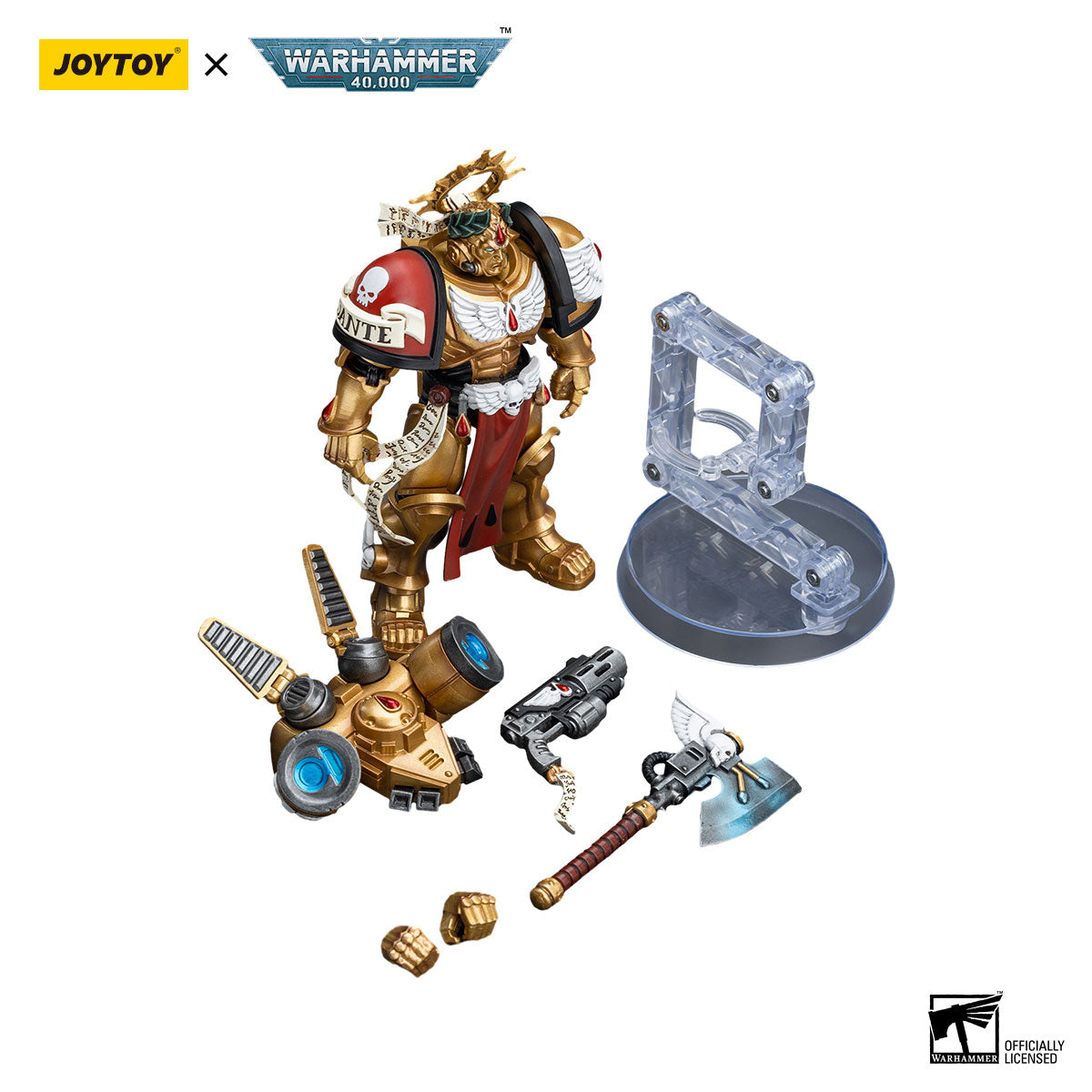 JOYTOY Warhammer 40K Blood Angels Commander Dante figure