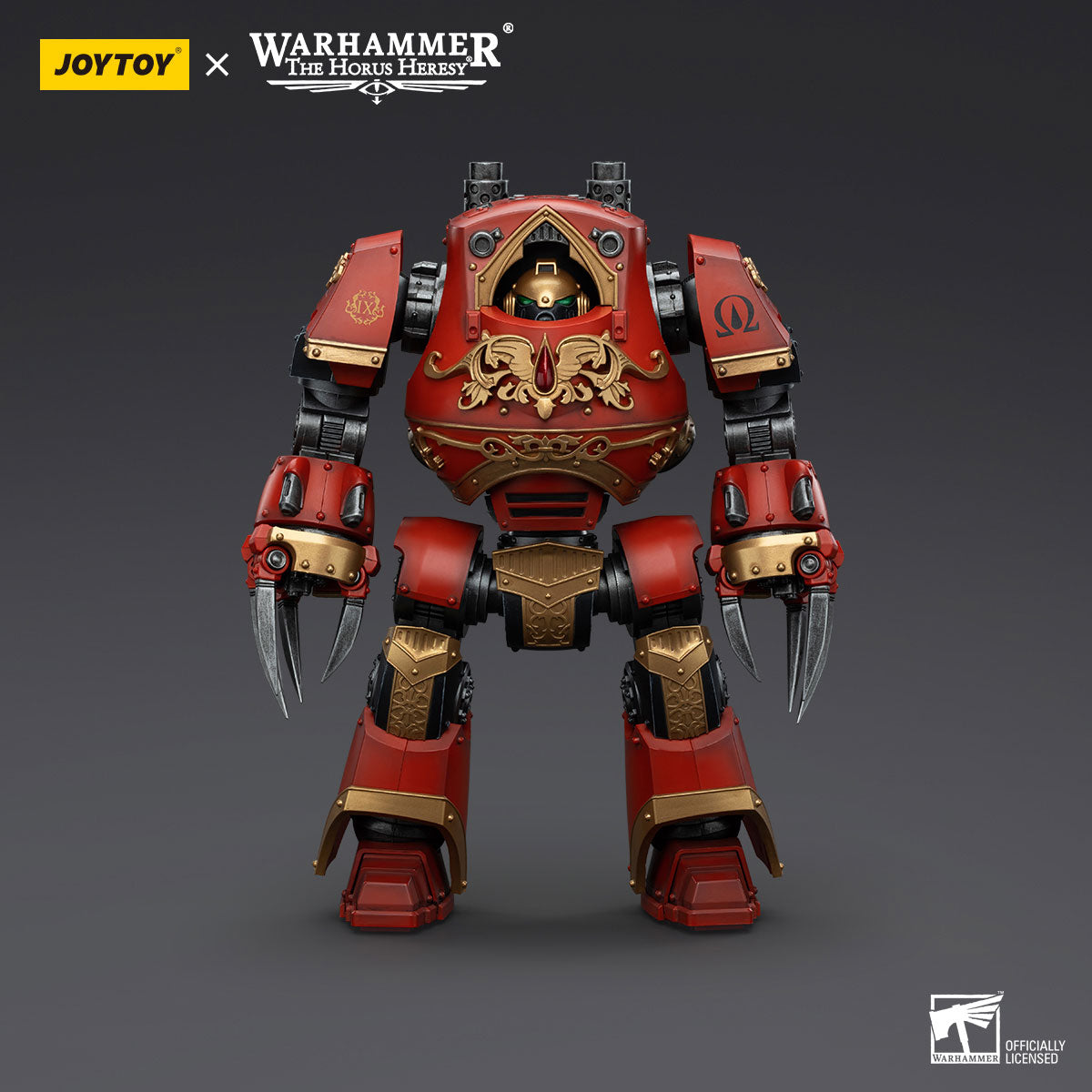 JOYTOY Horus Heresy Blood Angels Contemptor-Incaendius Dreadnought figure