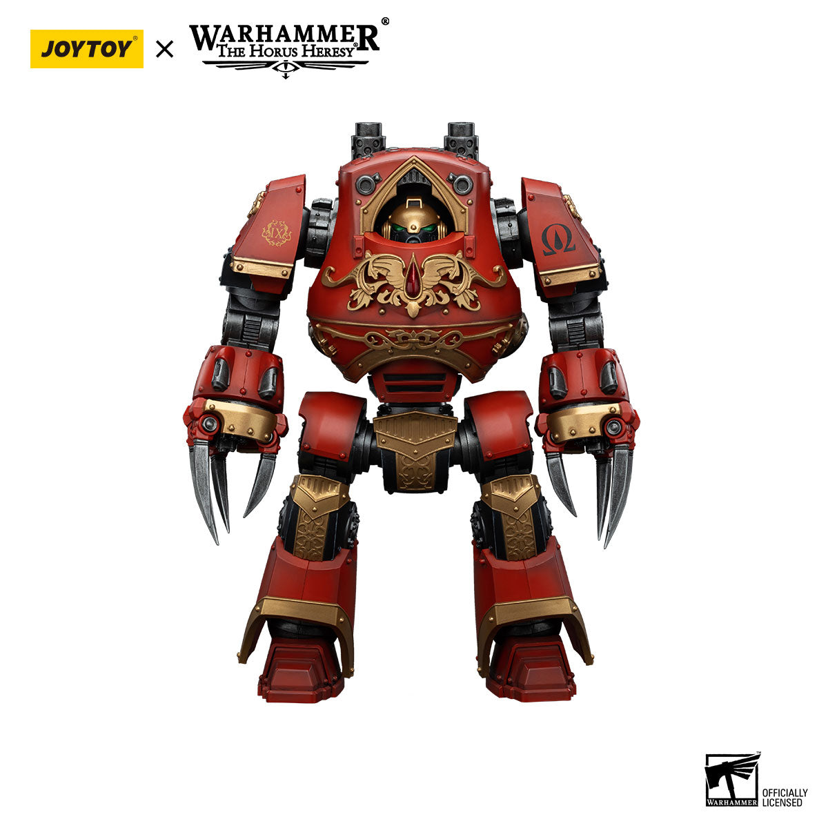 JOYTOY Horus Heresy Blood Angels Contemptor-Incaendius Dreadnought figure
