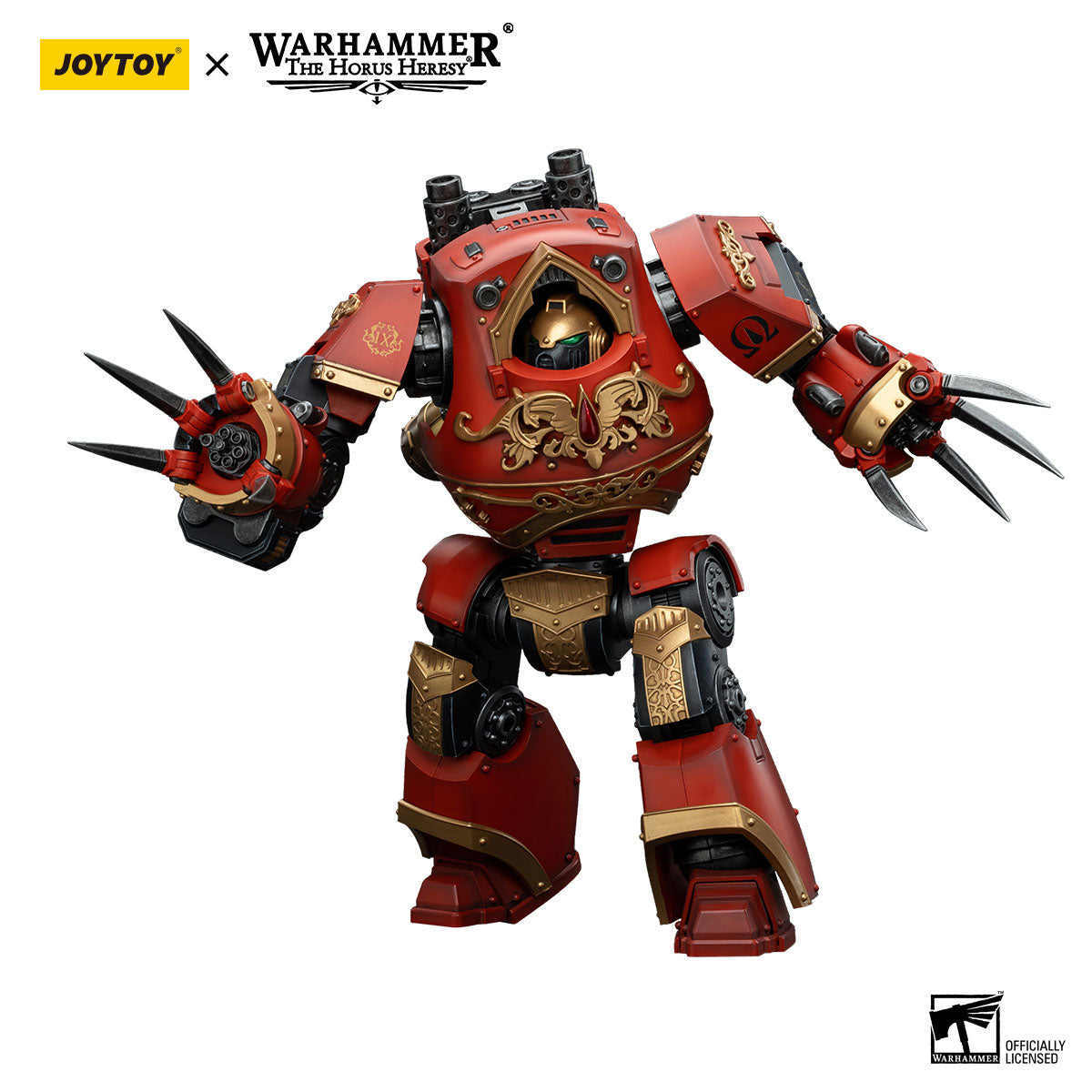 JOYTOY Horus Heresy Blood Angels Contemptor-Incaendius Dreadnought figure