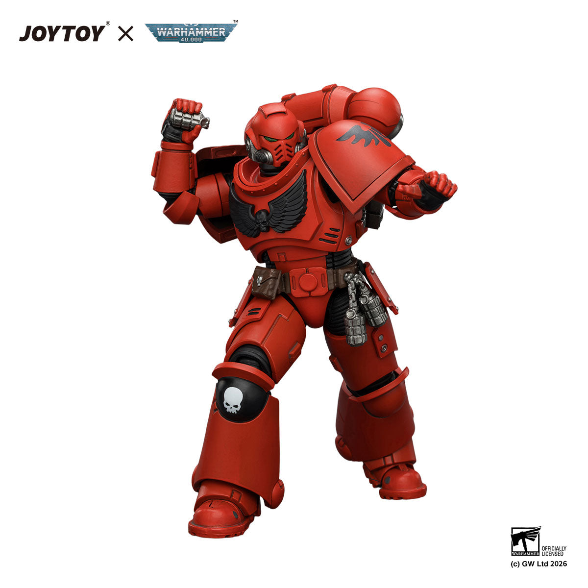 JOYTOY Warhammer 40K Blood Angels Intercessor figure
