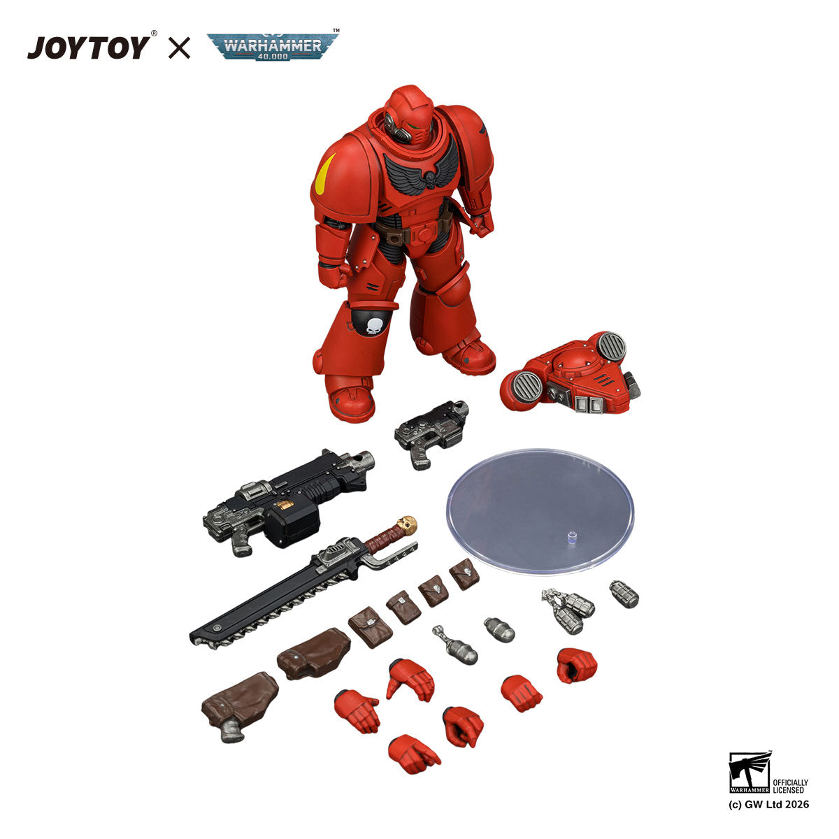 JOYTOY Warhammer 40K Blood Angels Intercessor figure