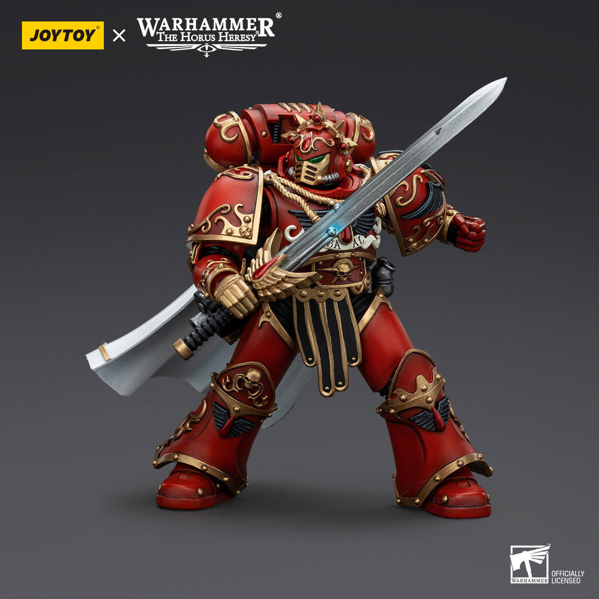 JOYTOY Horus Heresy Blood Angels Legion Praetor figure