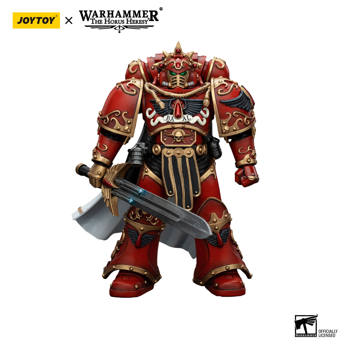 JOYTOY Horus Heresy Blood Angels Legion Praetor figure