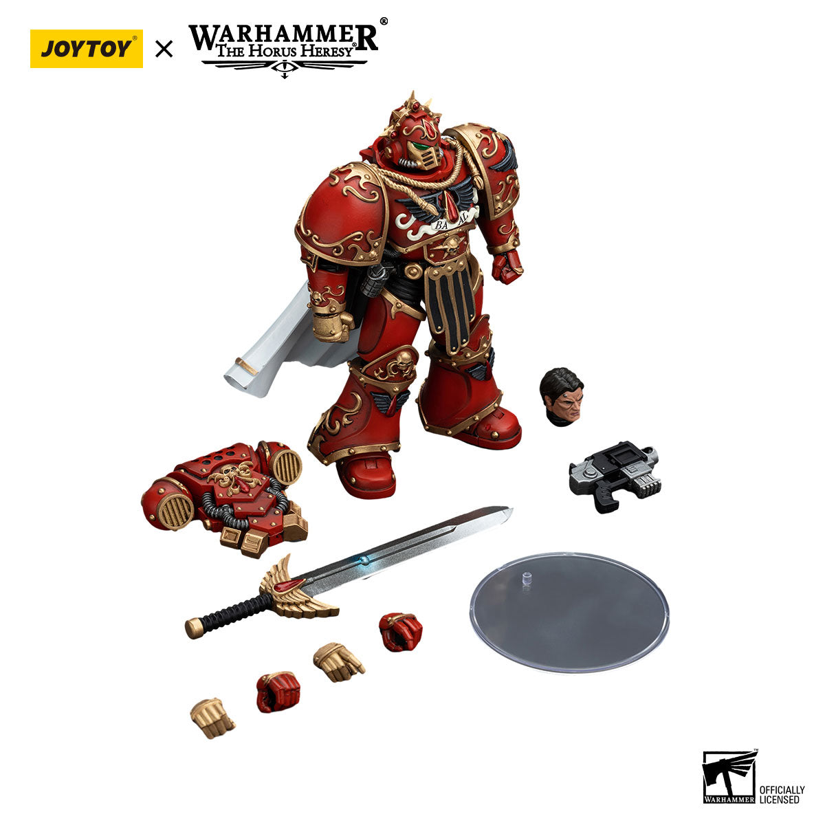 JOYTOY Horus Heresy Blood Angels Legion Praetor figure
