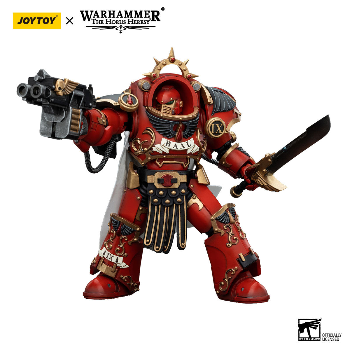 JOYTOY Horus Heresy Blood Angels Legion Praetor in Tartaros Terminator Armour figure