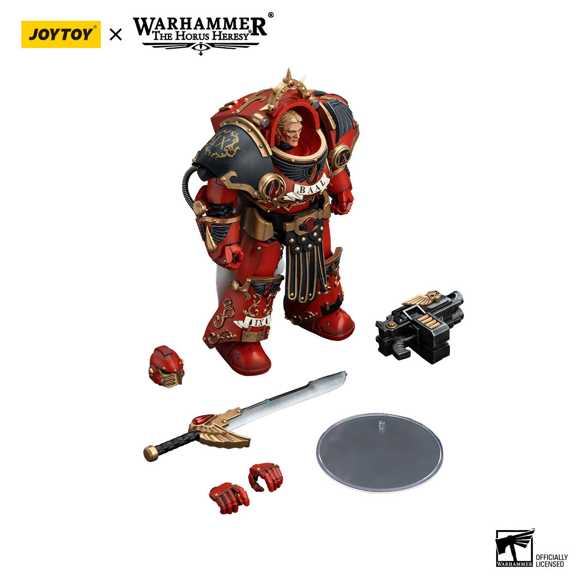 JOYTOY Horus Heresy Blood Angels Legion Praetor in Tartaros Terminator Armour figure