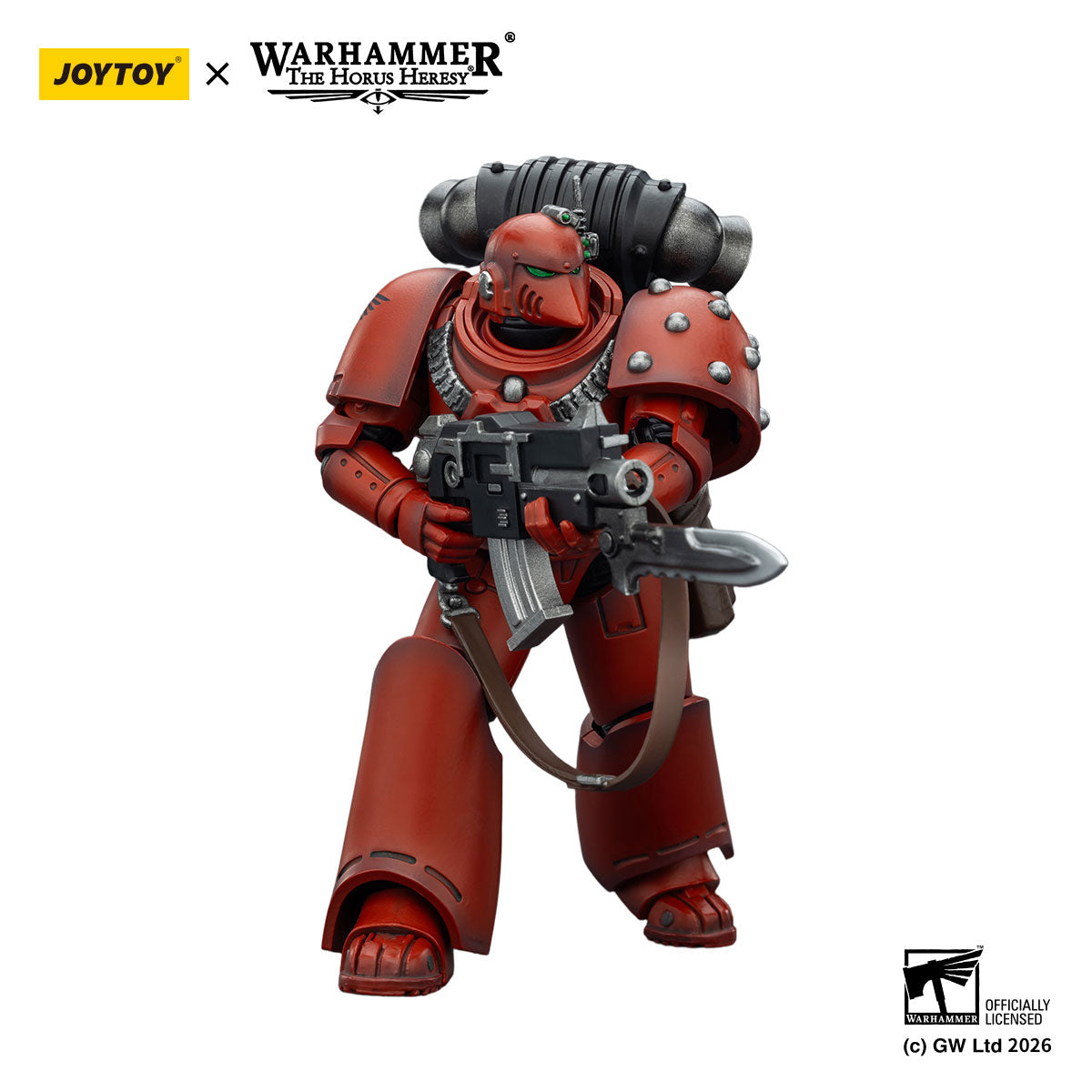 JOYTOY Horus Heresy Blood Angels MKVI Tactical Legionary figure