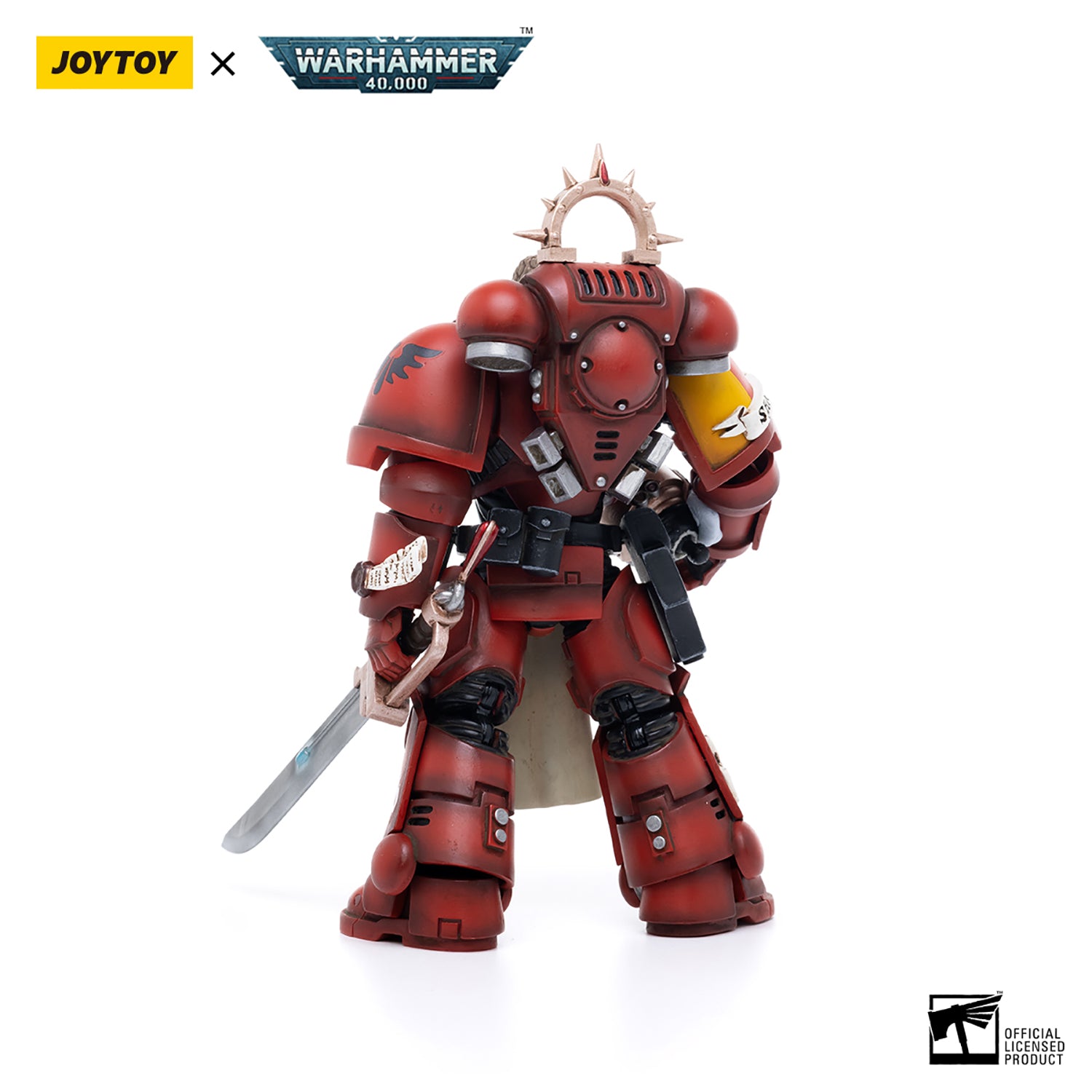 JOYTOY Warhammer 40K Blood Angels Primaris Lieutenant Tolmeron figure
