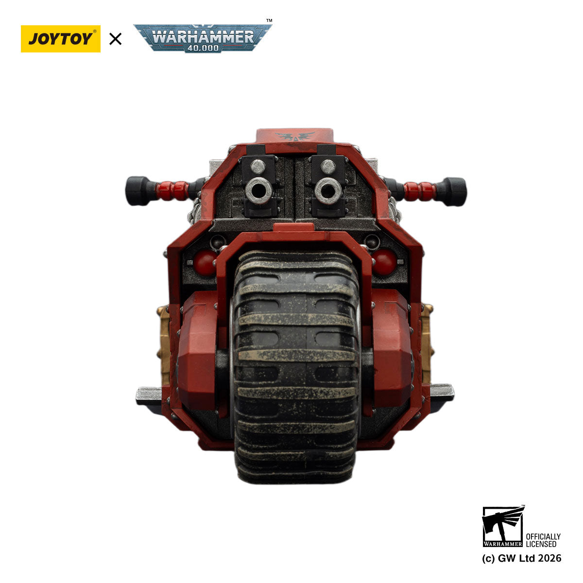 JOYTOY Warhammer 40K Blood Angels Raider-pattern Combat Bike figure