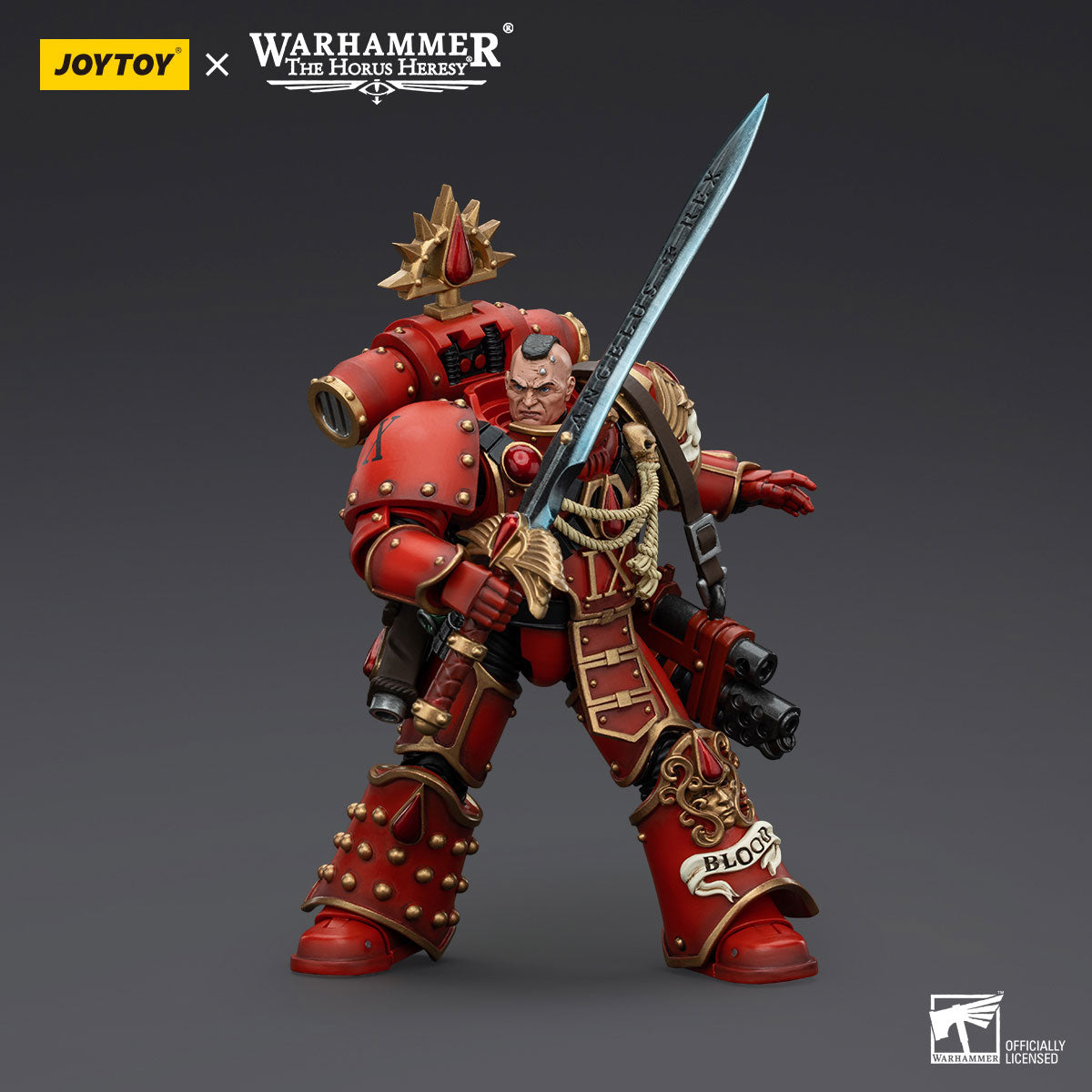 JOYTOY Horus Heresy Blood Angels Raldoron First Captain of the Blood Angels figure