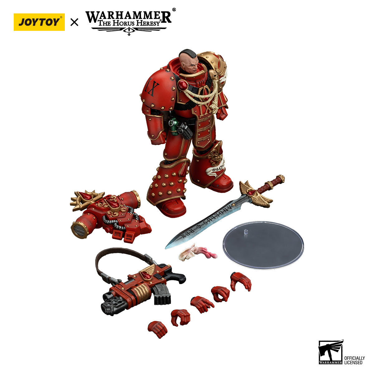 JOYTOY Horus Heresy Blood Angels Raldoron First Captain of the Blood Angels figure