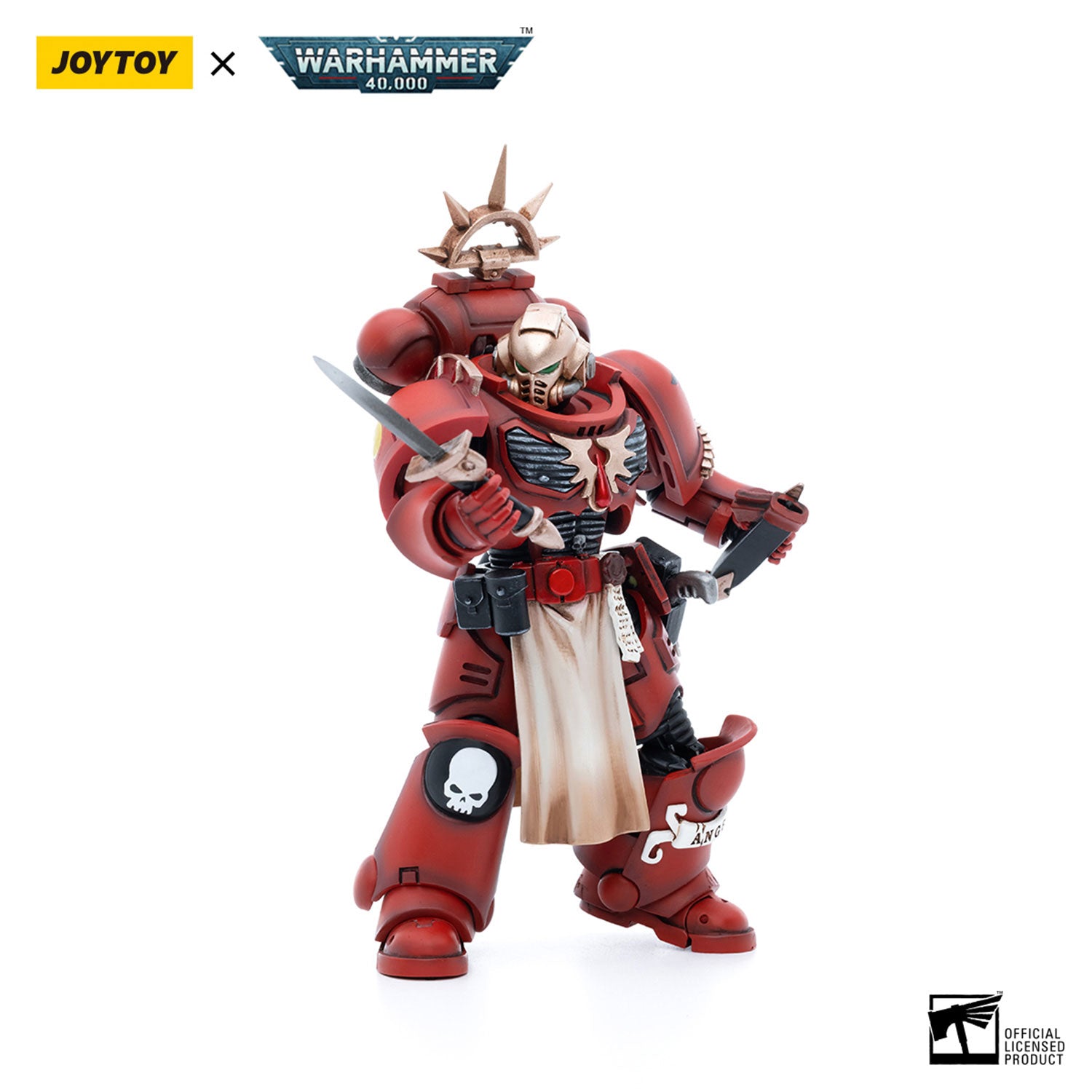 JOYTOY Warhammer 40K Blood Angels Veteran Laenatus figure