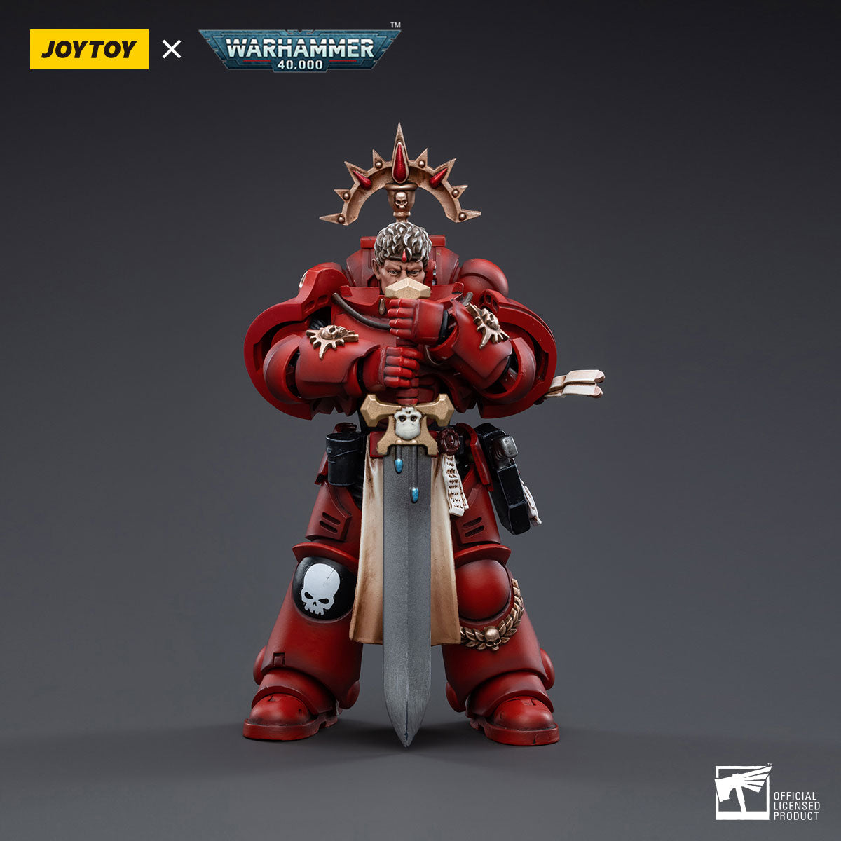 JOYTOY Warhammer 40K Blood Angels Veteran Salus figure