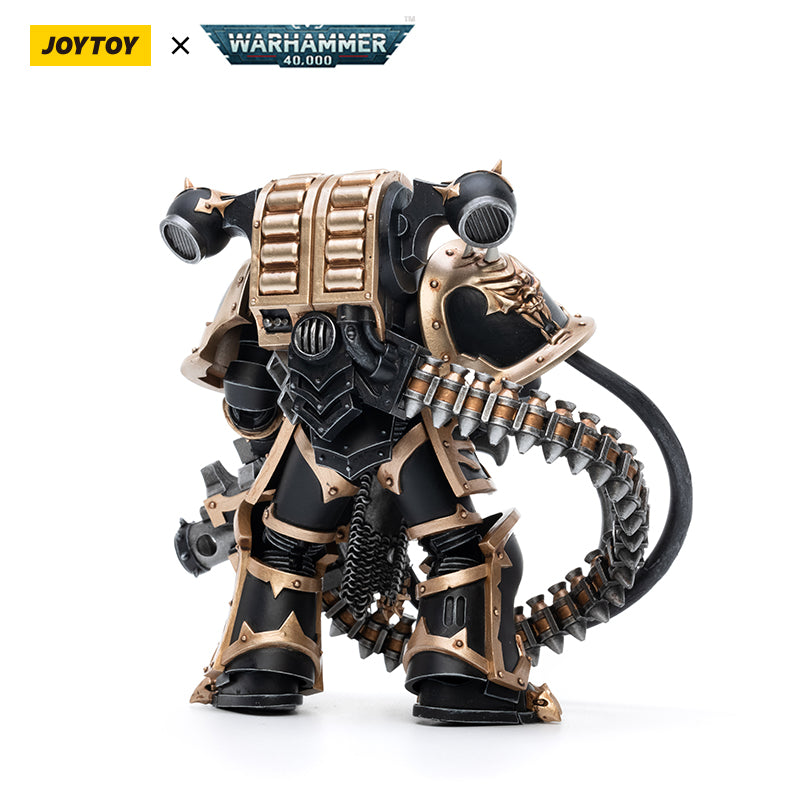 JOYTOY Warhammer 40K Black Legion Chaos Space Marines Black Legion Havocs Marine 04 figure