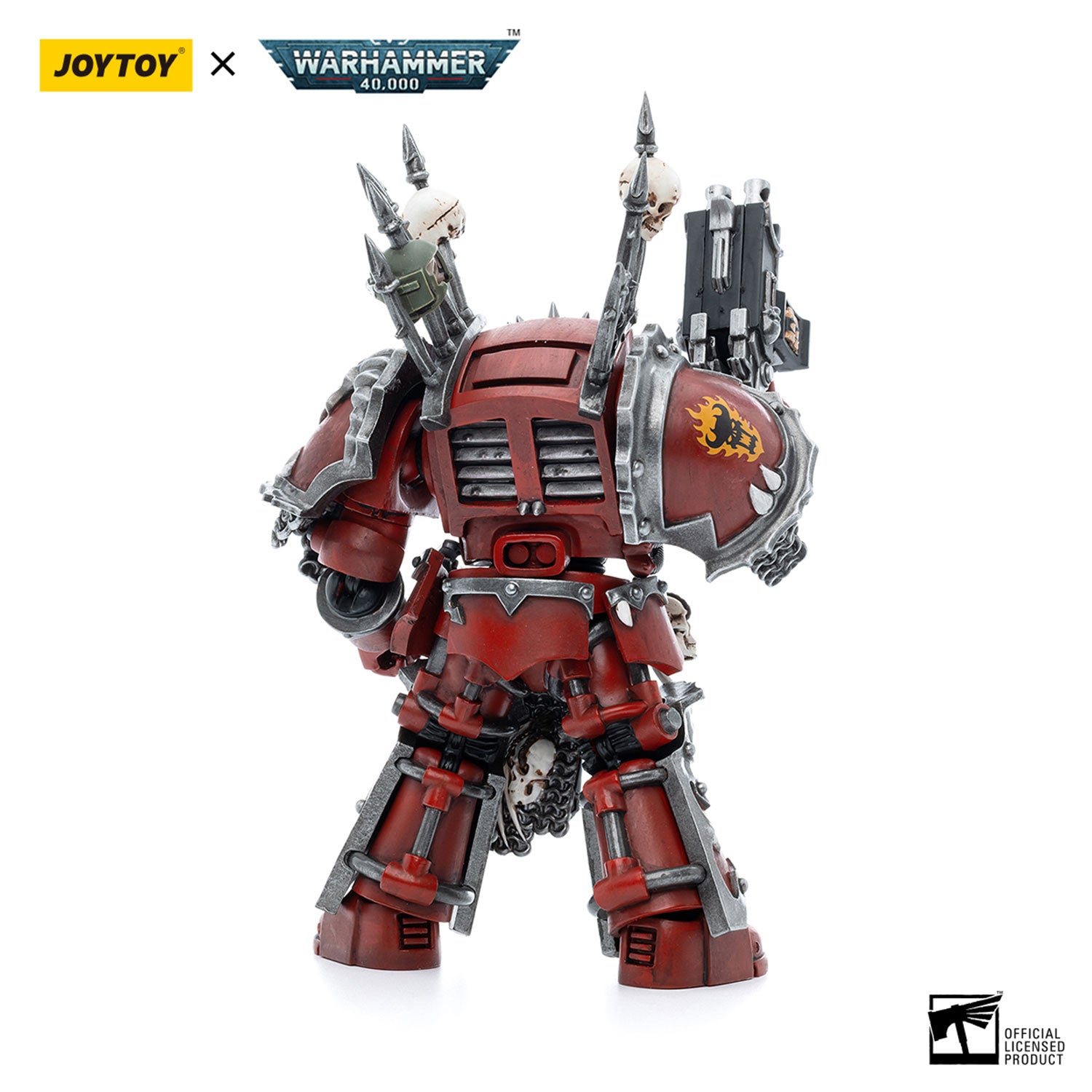 JOYTOY Warhammer 40K Chaos Space Marines Word Bearers Chaos Terminator Garchak Vash figure
