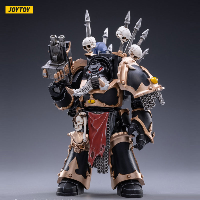 JOYTOY Warhammer 40K Chaos Terminator Brother Bathalorr figure