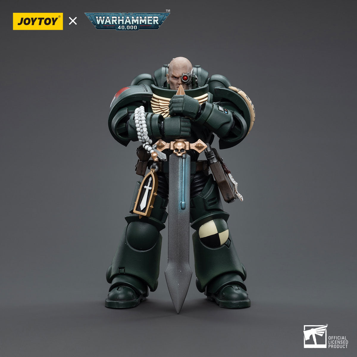 JOYTOY Warhammer 40K Dark Angels Intercessors Brother Nadael figure