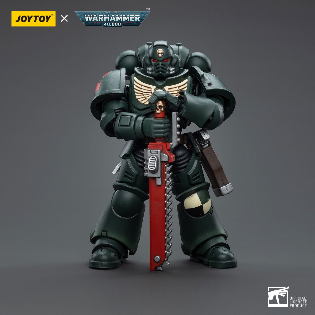 JOYTOY Warhammer 40K Dark Angels Intercessors Sergeant Caslan figure