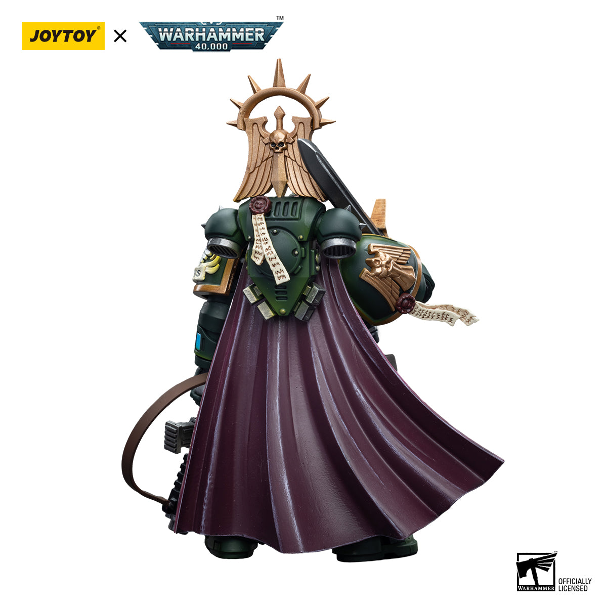 JOYTOY Warhammer 40K Dark Angels Master Lazarus figure