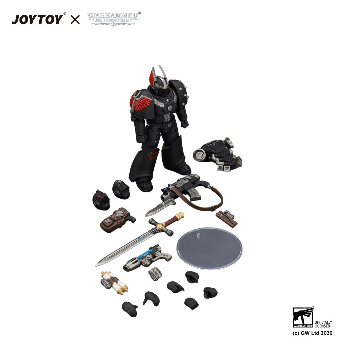 JOYTOY Horus Heresy Dark Angels MKVI Tactical Sergeant figure